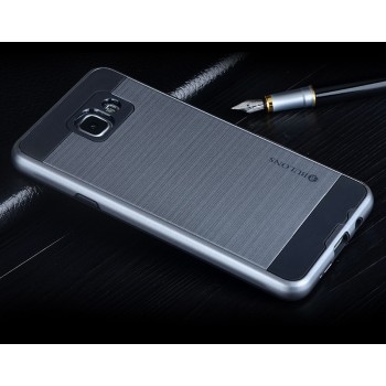 Гибридный чехол накладка силикон/поликарбонат для Samsung Galaxy A7 (2016) Серый