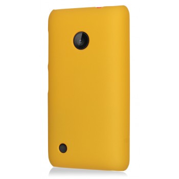 Пластиковый чехол для Nokia Lumia 530 Желтый