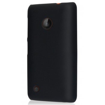 Пластиковый чехол для Nokia Lumia 530 Черный