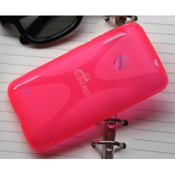 Силиконовый чехол X для Nokia Lumia 530 Пурпурный