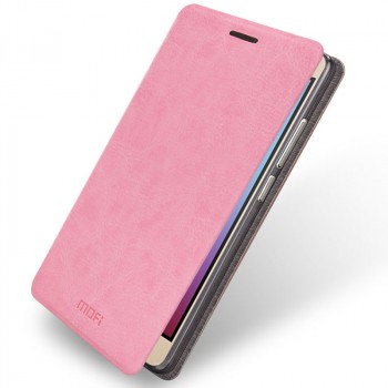 Чехол флип подставка водоотталкивающий для Huawei Honor 5X Розовый