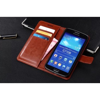 Чехол портмоне-подставка с магнитной застежкой вперед для Samsung Galaxy Grand 2 Duos