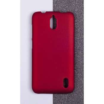 Пластиковый матовый непрозрачный чехол для Huawei Y625 Красный
