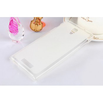 Полупрозрачный матовый силиконовый чехол для ASUS Zenfone 5 (A500KL, A501CG) Белый