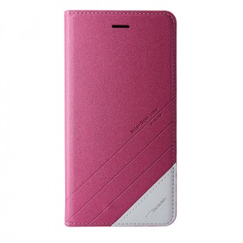 Чехол флип подставка на пластиковой основе для Xiaomi RedMi Note 3 Пурпурный