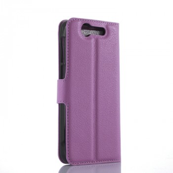 Чехол портмоне подставка с защелкой для ZTE Blade S7 Фиолетовый