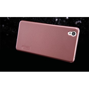 Пластиковый матовый нескользящий премиум чехол для OnePlus X Розовый