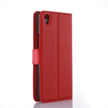 Чехол портмоне подставка с защелкой для OnePlus X Красный
