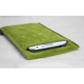 Фланелевый мешок с экстрамягким бархатным покрытием для OnePlus X Зеленый