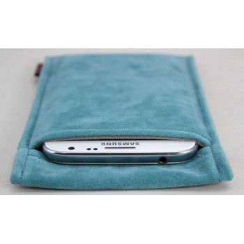 Фланелевый мешок с экстрамягким бархатным покрытием для OnePlus X Голубой