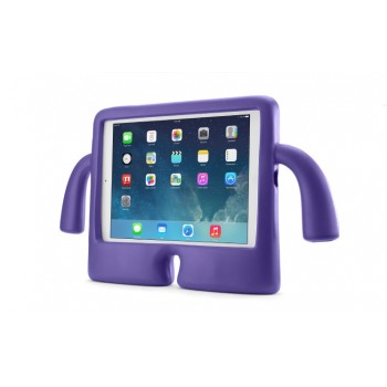 Детский ультразащитный гиппоаллергенный силиконовый фигурный чехол для планшета Ipad 2/3/4 Фиолетовый