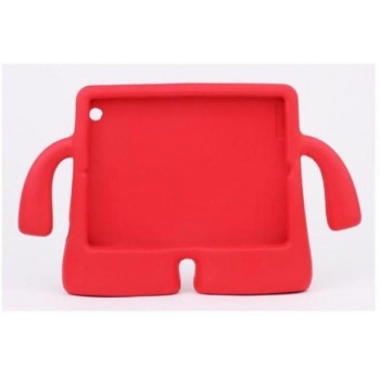 Детский ультразащитный гиппоаллергенный силиконовый фигурный чехол для планшета Ipad Mini 1/2/3 Красный
