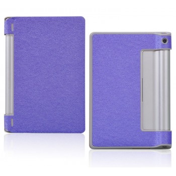 Чехол подставка на поликарбонатной основе текстурный Glossy Shield для планшета Lenovo Yoga Tablet 8 Фиолетовый