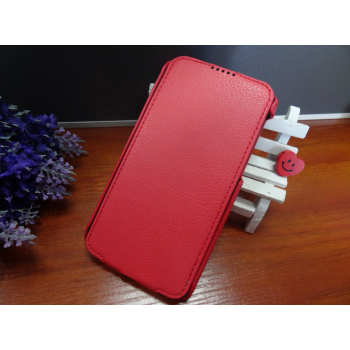 Чехол флип подставка водоотталкивающий для Alcatel One Touch Pop C9 Красный