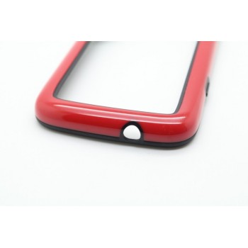 Силиконовый бампер для Samsung Galaxy Core Красный