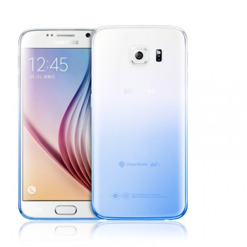 Силиконовый градиентный чехол для Samsung Galaxy S7