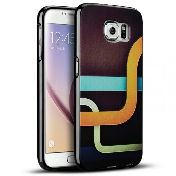 Силиконовый матовый дизайнерский чехол с эксклюзивной серией принтов для Samsung Galaxy S7