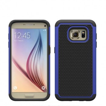 Силиконовый чехол экстрим защита для Samsung Galaxy S7 Синий