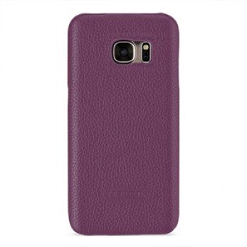 Кожаный чехол накладка (нат. кожа) для Samsung Galaxy S7
