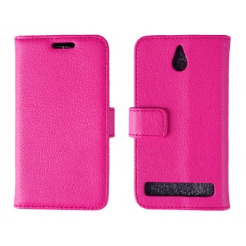 Чехол портмоне-подставка для LG Optimus G2 mini Пурпурный