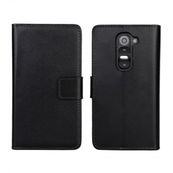 Чехол портмоне с застежкой для LG Optimus G2 mini (d620 d618) Черный