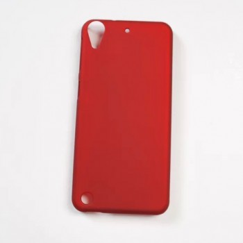 Пластиковый матовый непрозрачный чехол для HTC Desire 530/630 Красный