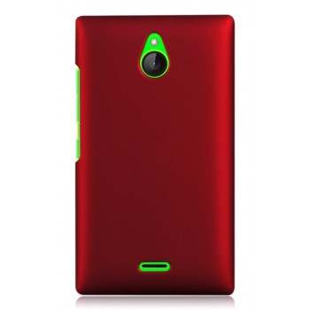 Пластиковый чехол для Nokia X2 Красный