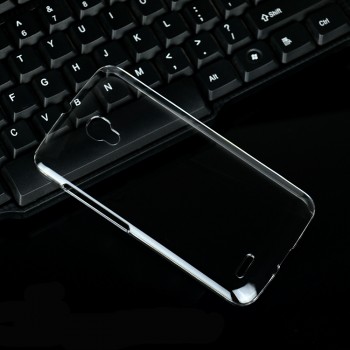 Пластиковый транспарентный чехол для Alcatel One Touch Pop 2 (5) Premium