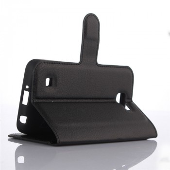 Чехол портмоне подставка с защелкой для LG K4 Черный