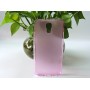 Силиконовый матовый полупрозрачный чехол для LG X view, цвет Розовый