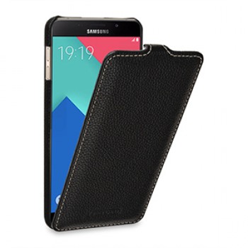 Кожаный чехол вертикальная книжка (нат. кожа) для Samsung Galaxy A9