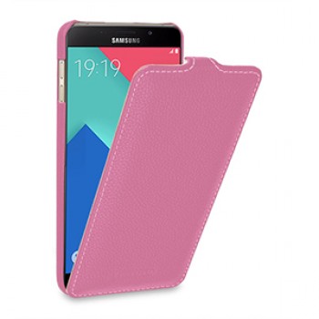 Кожаный чехол вертикальная книжка (нат. кожа) для Samsung Galaxy A9