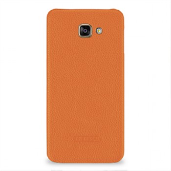 Кожаный чехол накладка (нат. кожа) для Samsung Galaxy A9