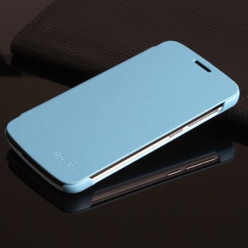 Чехол флип на пластиковой основе для Huawei Honor 3C Lite Голубой