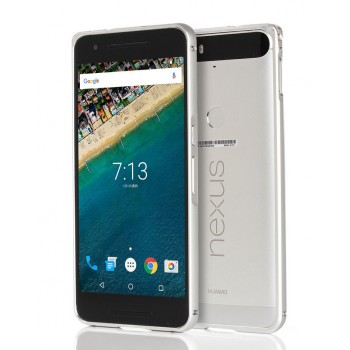 Металлический бампер для Google Huawei Nexus 6P Белый