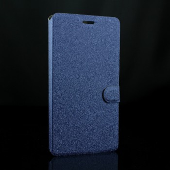 Чехол флип подставка на силиконовой основе с отделением для карт текстура Золото для Google Huawei Nexus 6P Синий