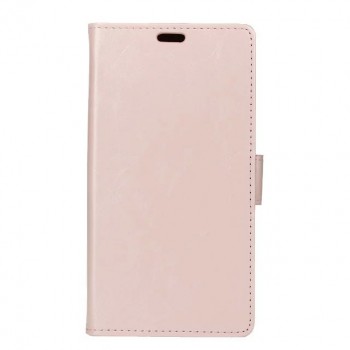 Глянцевый чехол портмоне подставка на силиконовой основе с магнитной защелкой для LG G5 Розовый