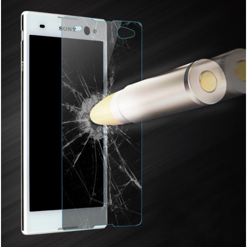 Ультратонкое износоустойчивое сколостойкое олеофобное защитное стекло-пленка для Sony Xperia C3