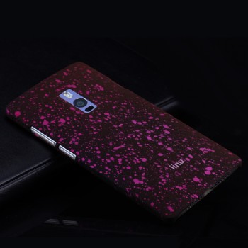 Пластиковый матовый дизайнерский чехол с голографическим принтом Звезды для OnePlus 2 Розовый