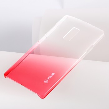 Пластиковый градиентный чехол для OnePlus 2 Красный