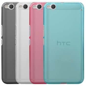 Силиконовый матовый полупрозрачный чехол для HTC One X9