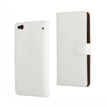 Чехол портмоне подставка с защелкой для HTC One X9 Белый