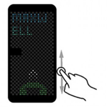 Чехол смарт флип текстура Точки с функциями оповещения для HTC One X9