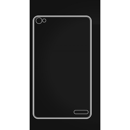 Силиконовый транспарентный чехол для Huawei MediaPad X2