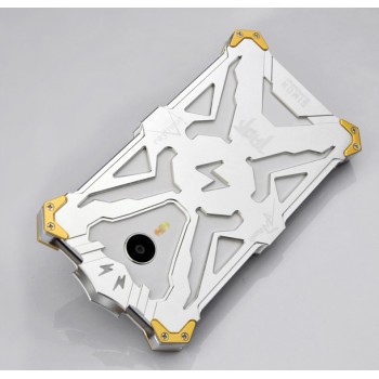 Металлический винтовой чехол повышенной защиты для Meizu M3 Note Белый
