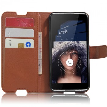 Чехол портмоне подставка с защелкой для Alcatel Idol 4/BlackBerry DTEK50