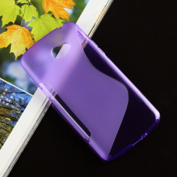 Силиконовый S чехол для LG K5 Фиолетовый