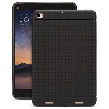 Силиконовый матовый чехол текстура Точки для Xiaomi Mi Pad 2/MiPad 3 Черный