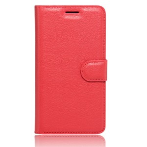 Чехол портмоне подставка с защелкой для Lenovo Vibe K5 Красный