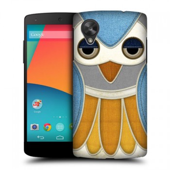 Пластиковый чехол с принтом Animals для Nexus 5 Птица